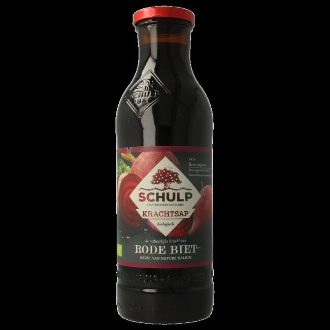 Krachtsap rode bietensap puur bio 750 Milliliter