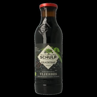 Schulp Krachtsap vlierbessensap puur bio 750 Milliliter