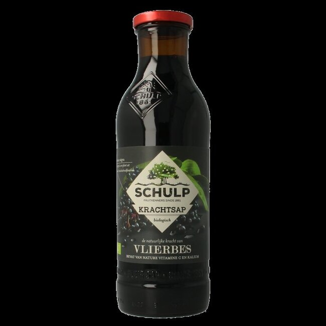 Krachtsap vlierbessensap puur bio 750 Milliliter