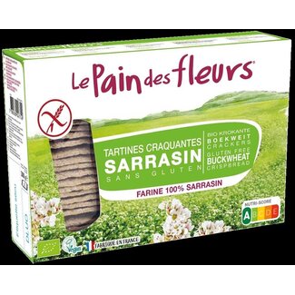 Pain Des Fleurs Pain Des Fleurs Boekweit crackers bio 300 Gram