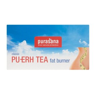 Purasana Purasana Pu-erh thee builtjes vegan 96 Zakjes