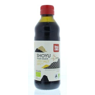 Lima Shoyu 28% less salt bio 250 Milliliter