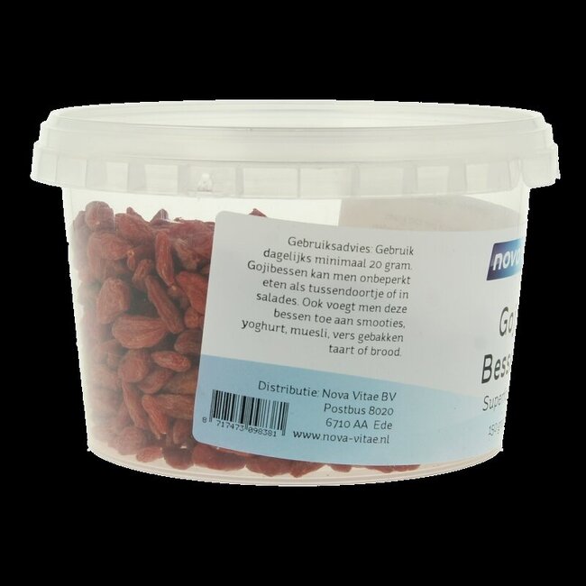 Nova Vitae Goji bessen 150 Gram