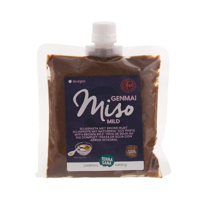 Genmai miso eko met schroefdop bio 345 Gram