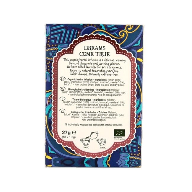 Natural Temptation Dreams come true bio 18 Zakjes