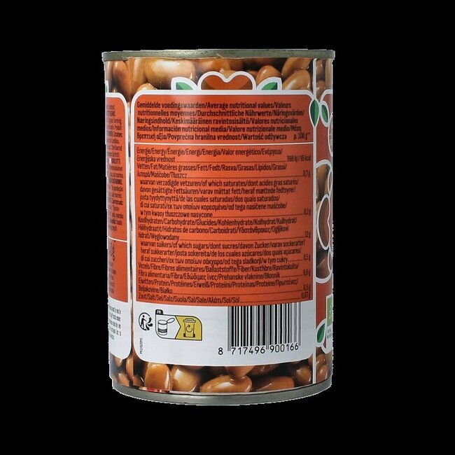 Bioidea Haricots bruns bio 400 g