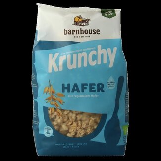 Barnhouse Barnhouse Krunchy pur haver suikervrij bio 375 Gram