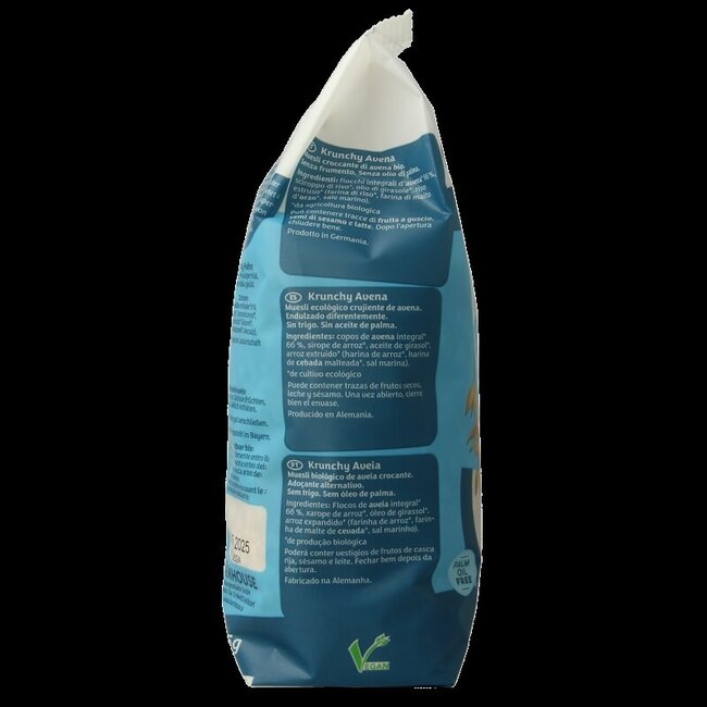 Barnhouse Krunchy pur haver suikervrij bio 375 Gram