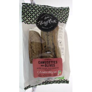 Langelus Langelus Camusettes met olijven bio 2 Stuks