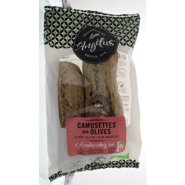 Langelus Camusettes met olijven bio 2 Stuks