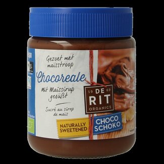 De Rit De Rit Chocoreale pâte à tartiner au chocolat au sirop de maïs bio 270 g