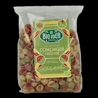 Bioidea Bioidea Grote schelp tricolore bio 500 Gram