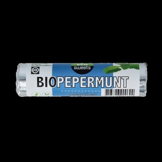 Eco Sweets Eco Sweets Pepermuntrolletjes bio 21 Gram