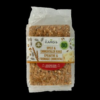 Dr. Karg's Dr. Karg's Spelt met emmenthaler bio 200 Gram