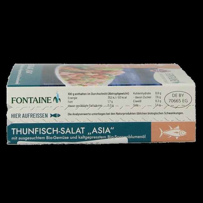 Salade de thon asiatique Fontaine 200 g
