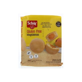 Schar Schar Magdalenas cake met jam glutenvrij 200 Gram