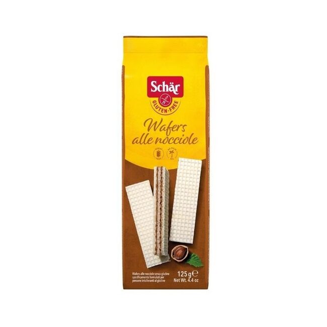 Schar Wafels hazelnoot glutenvrij 125 Gram