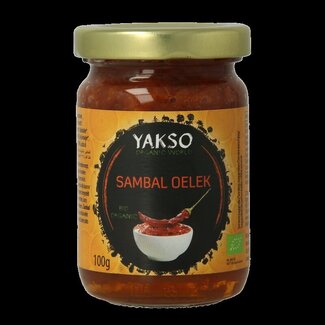 Yakso Yakso Sambal oelek bio 100 Gram