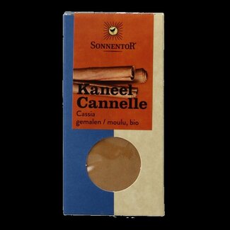 Sonnentor Sonnentor Kaneel Cassia gemalen bio 40 Gram