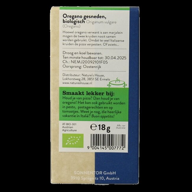 Sonnentor Origan bio 18 g