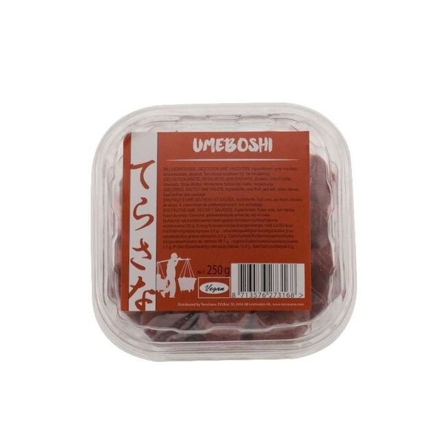 TS Import Umeboshi gezoute japanse abrikozen 250 Gram