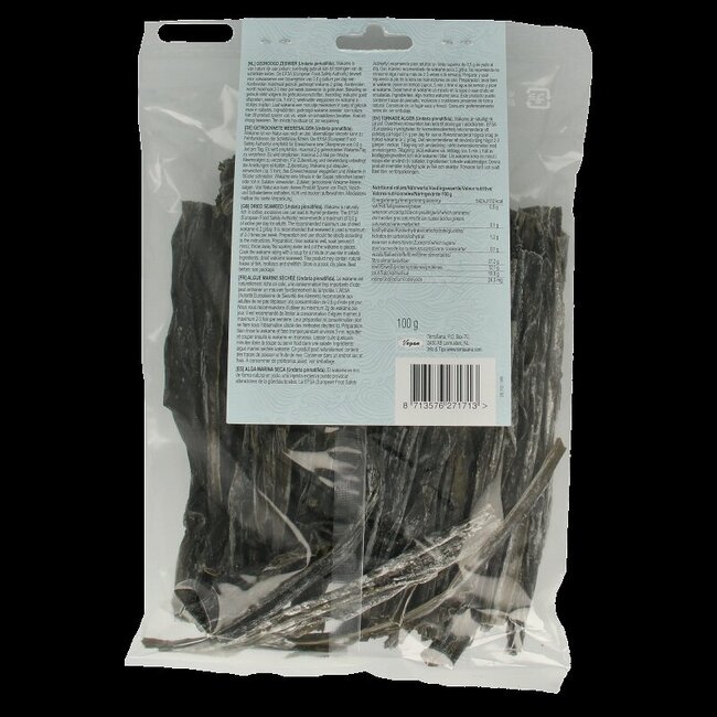 TerraSana Wakame zongedroogd 100 Gram