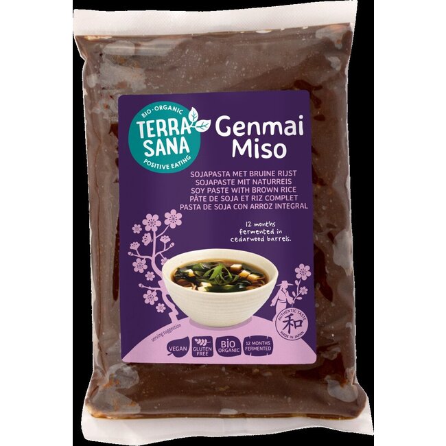 Genmai miso eko bio 400 Gram