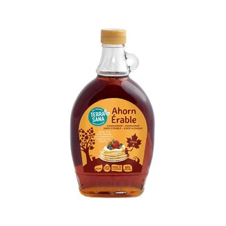TerraSana Ahornsiroop graad A (glas) bio 500 Milliliter