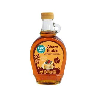 TerraSana Ahornsiroop graad A bio 250 Milliliter