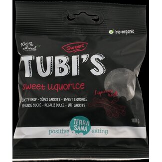 TerraSana TerraSana Tubis de réglisse douce bio 100 g