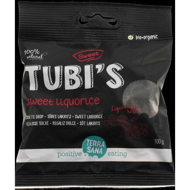 TerraSana Zoete drop tubi's bio 100 Gram