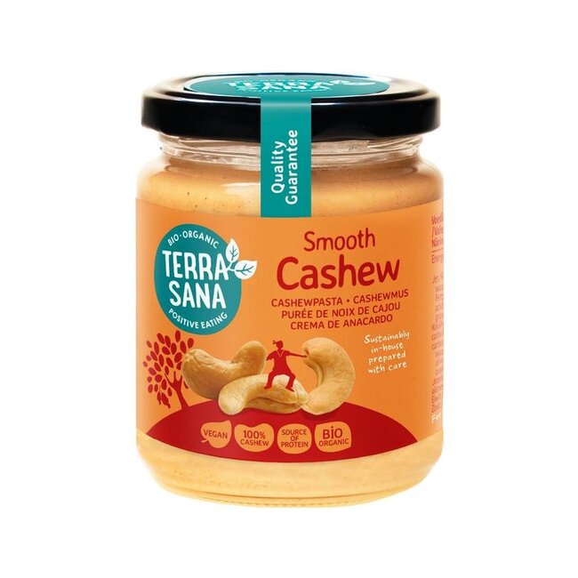 Cashewnotenpasta zonder zout bio 250 Gram