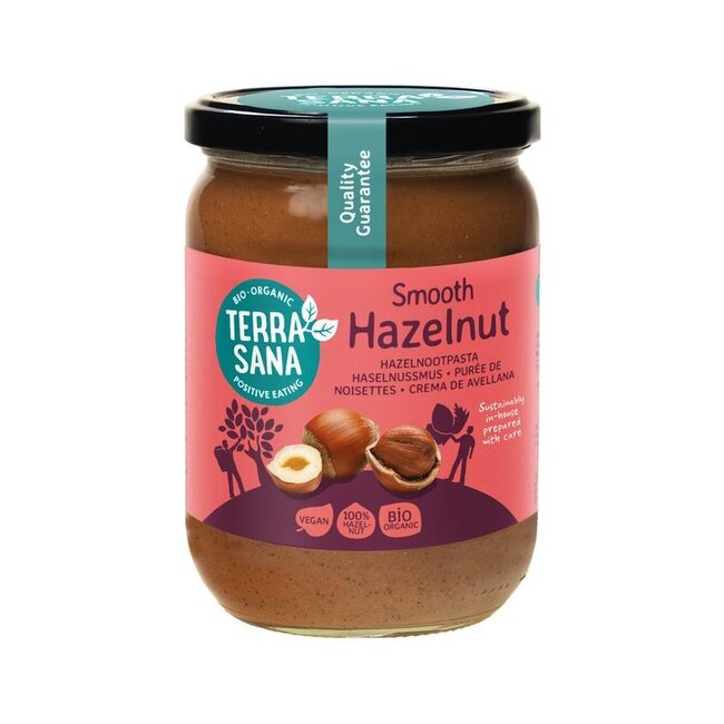 TerraSana Hazelnootpasta bio 500 Gram
