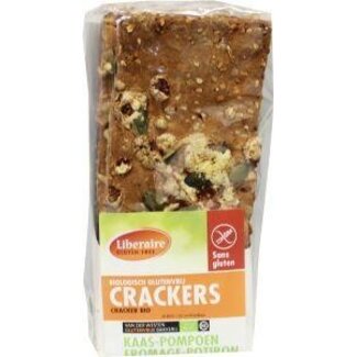 Liberaire Crackers pompoen bio 250 Gram