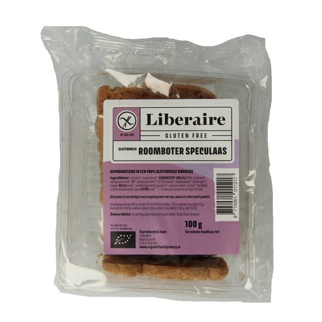 Speculaas roomboter bio 100 Gram