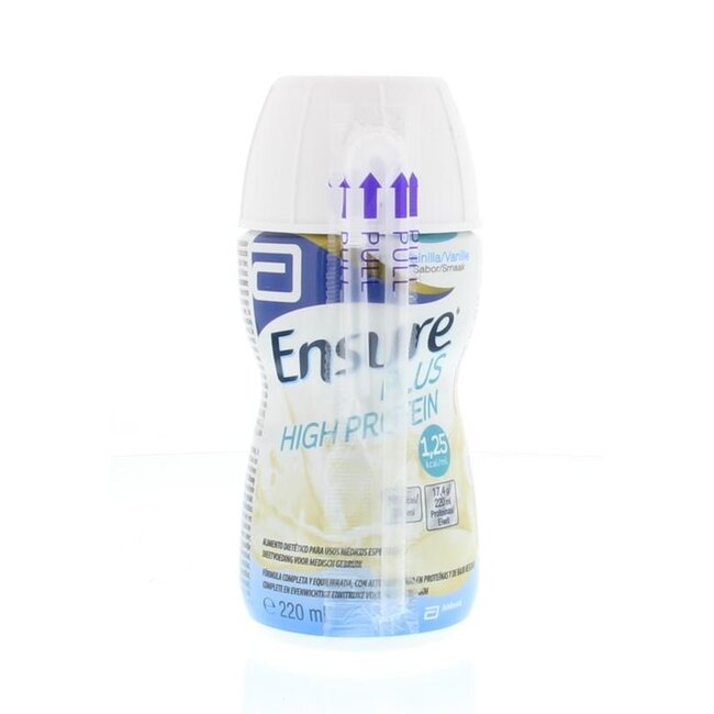 Plus high protein vanille 220 Milliliter