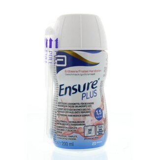 Ensure Ensure Plus aardbei 200 Milliliter