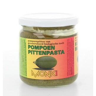 Monki Monki Pompoenpittenpasta bio 330 Gram