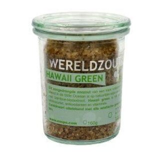 Esspo Sel du monde Esspo Hawaii Green en verre 160 g