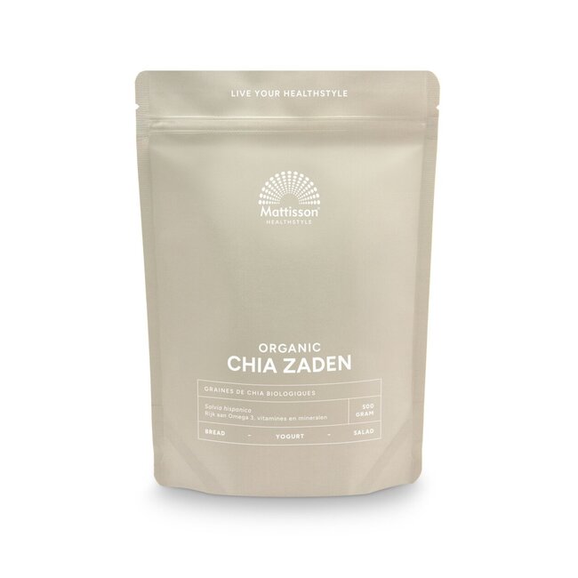 Absolute chia zaad raw bio 500 Gram