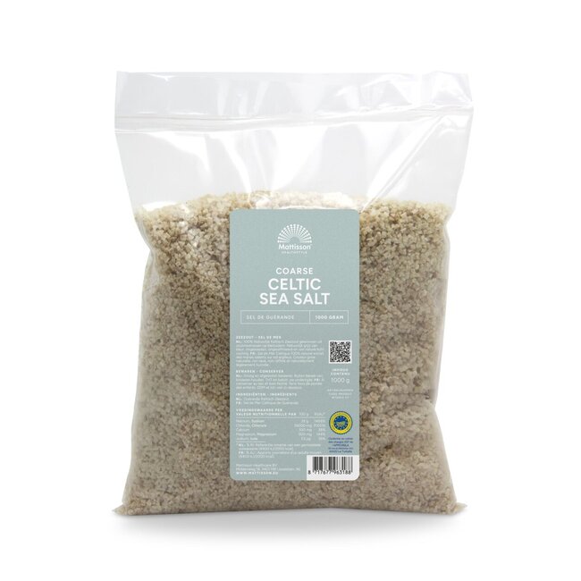 Mattisson Keltisch zeezout celtic sea salt grof 1 Kilogram
