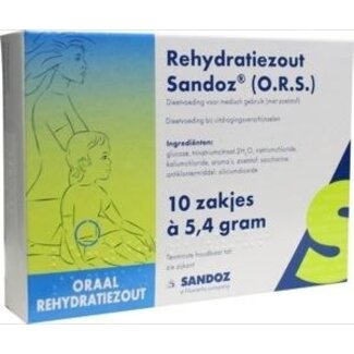 Sandoz Rehydratatiezout sachet 5.4 gram SAN 10 Stuks