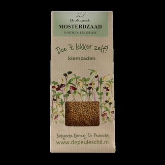 Peuleschil Peuleschil Mosterdzaad bio 135 Gram