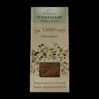 Peuleschil Peuleschil Alfalfazaad bio 140 Gram
