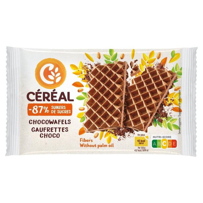 Chocowafels minder suikers 90 Gram