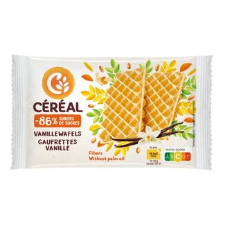 Cereal Cereal Vanillewafels suikervrij maltitol 90 Gram