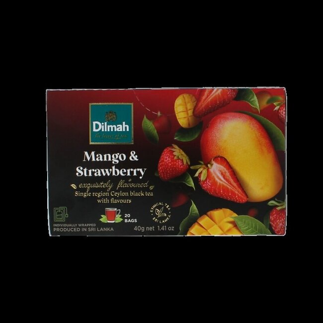 Dilmah Mango & strawberry fun tea 20 Zakjes