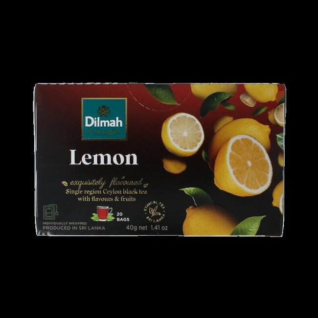 Dilmah Lemon Fun Tea - 20 sachets