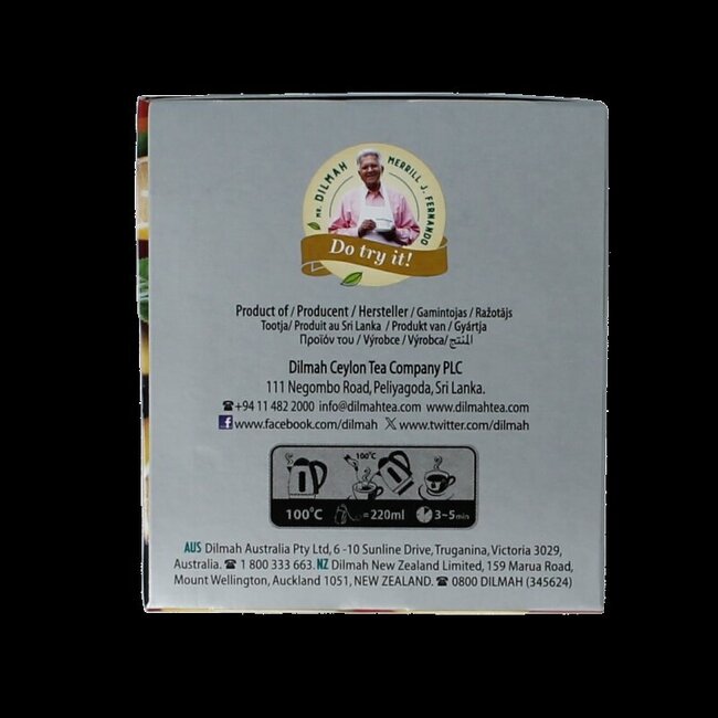 Dilmah Lemon fun tea 20 Zakjes