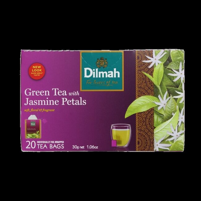 Dilmah Jasmine green tea selection  20 Zakjes